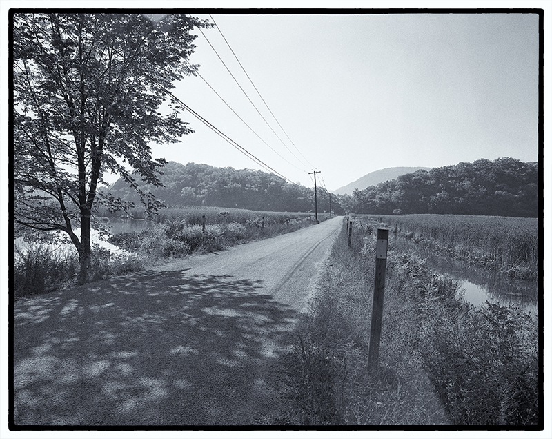 Road in rural area